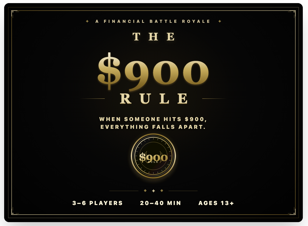 The $900 Rule game artwork