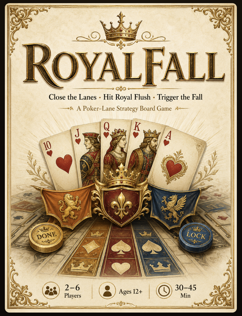 ROYALFALL game artwork